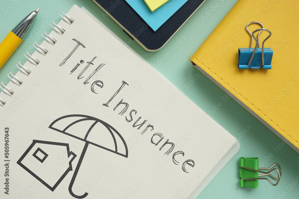 Title Insurance is shown using the text